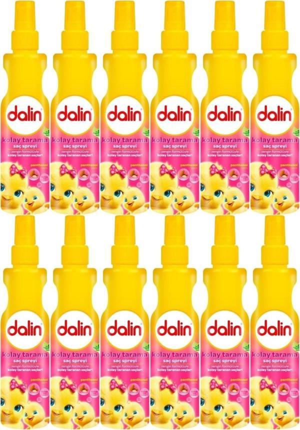 Dalin Kolay Saç Tarama Spreyi 200Ml Badem Özlü (12 Li Set) - Image 1
