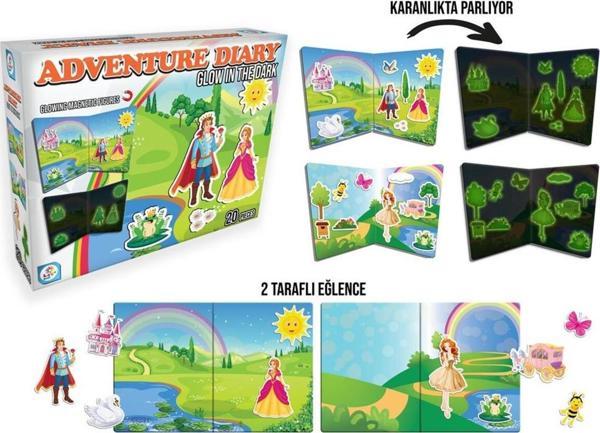 Laço Kids Karanlıkta Parlayan Hikayelerim Prenseslerin Macerası 20 Parça - Image 1
