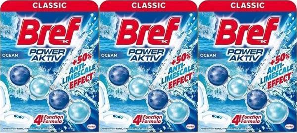 Bref Power Aktiv Klozet Bloğu Okyanus Kokulu (3 Lü Set) (3Pk*1) - Image 1