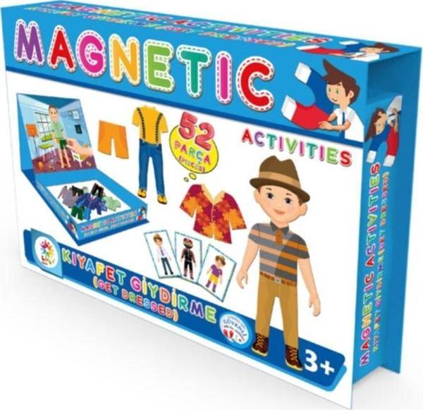 Laço Kids LC7162 Manyetik Aktivite Setim Emre ile Moda Tasarımı Kıyafet Giydirme - Image 1