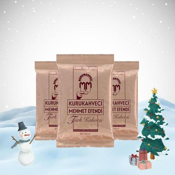Mehmet Efendi Türk Kahvesi 100Gr - 3 Adet - Image 1
