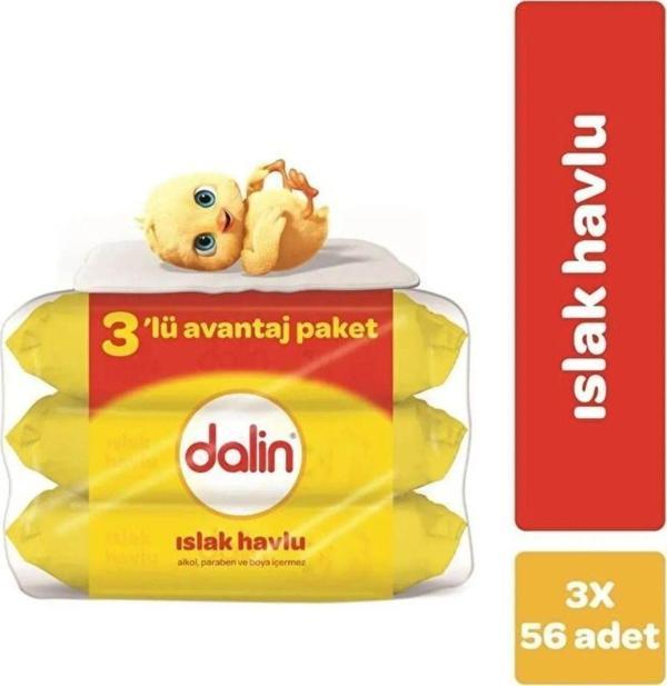 Dalin Islak Havlu 3*52 Adetli - Image 1