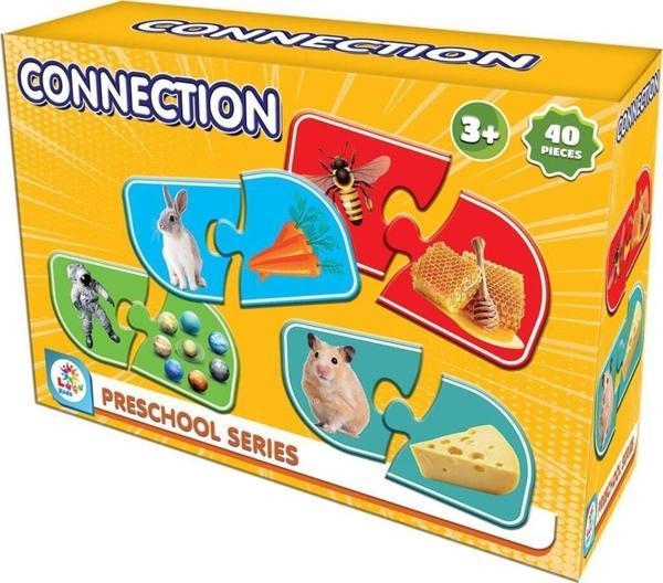 Laço Kids Resimli Eğitici İlişki Kurma 40 Parça - Image 1