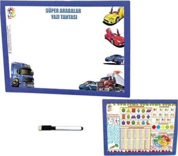 Laço Kids Süper Arabalar Yazı Tahtası - Image 1