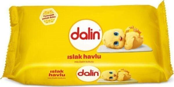 Dalin Bebekler İçin 56'Lı Islak Havlu 3'Lü Paket - Image 1
