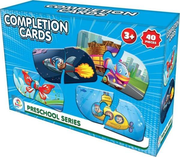 Laço Kids Türkçe Eğitici Tamamlama Kartları 40 Parça - Image 1