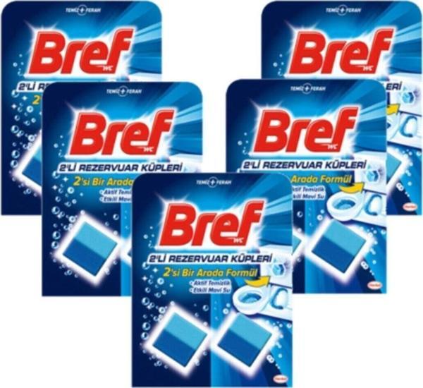 Bref Rezervuar Küp Aktif Temizlik 2'Li 5 Adet - Image 1