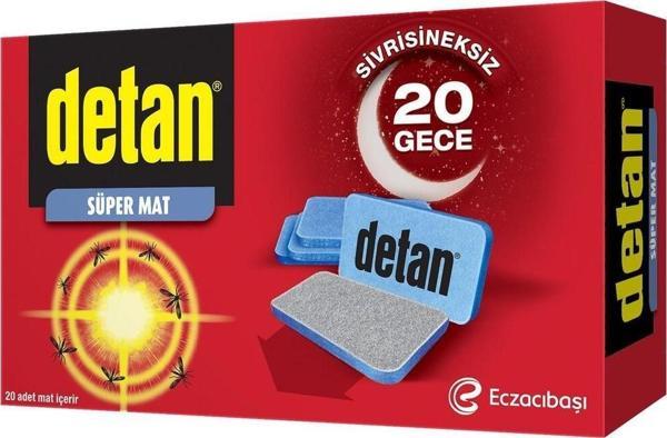 Detan Süper Mat Tablet 20'Li Sivrisineksiz 20 Gece - Image 1