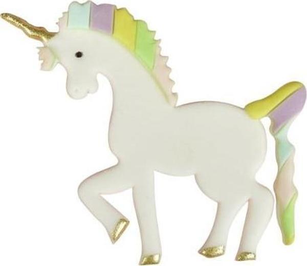 Şeker Hamuru Kalıbı Unicorn Plastik Kesici  - Image 1