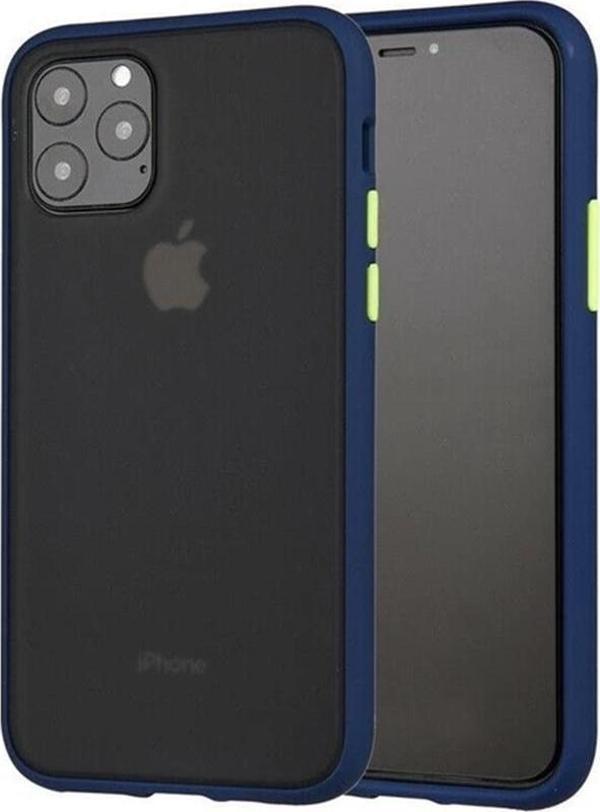 Apple iPhone 12 Pro Max Lent Silikon Kılıf (6.7") - Lacivert - Image 1