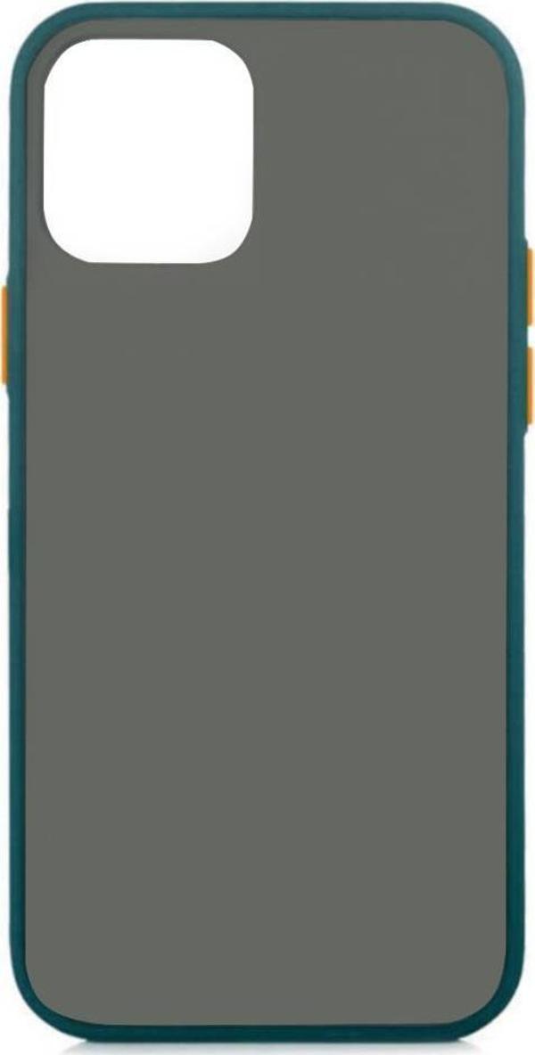 Apple iPhone 12 Pro Max Lent Silikon Kılıf (6.7") - Koyu Yeşil - Image 1