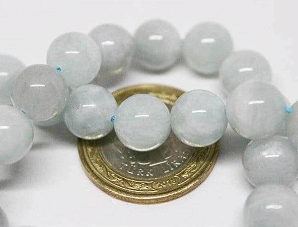 Akuamarin Taşı 10mm/2 Adet - Image 1