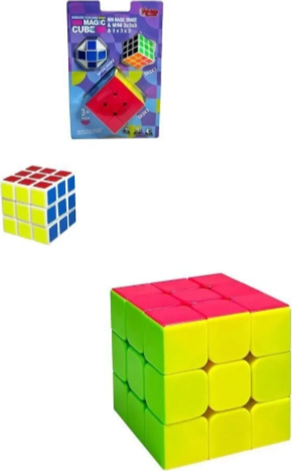 FX7343 Vakumlu Magic Cube Zeka Küpü (2 adet mini küplü) -Vardem - Image 1