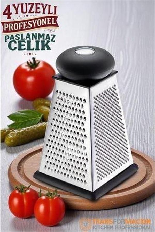 El Rendesi 4 Taraflı Profesyonel 304 Paslanmaz Çelik - Image 1