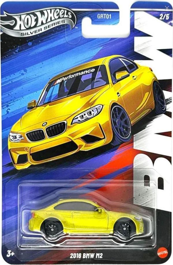 BMW Silver Series 2/5 - Hot Wheels 2016 BMW M2 (1/64) - Image 1