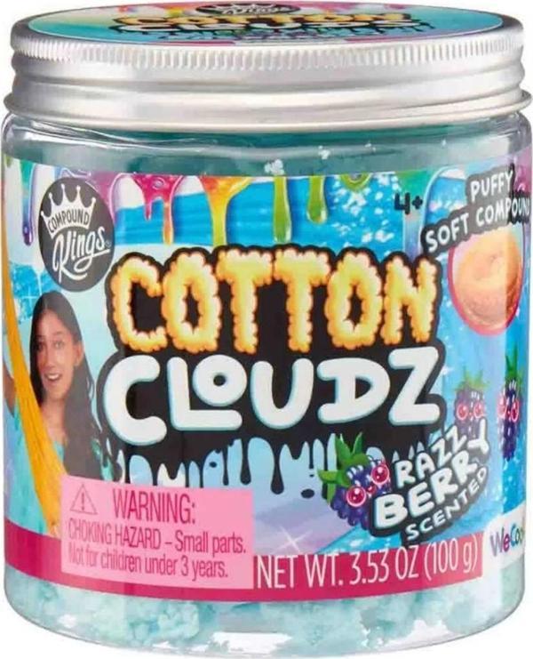 Nessiworld Slime Cotton Cloudz Razz Berry 150 gr - Image 1