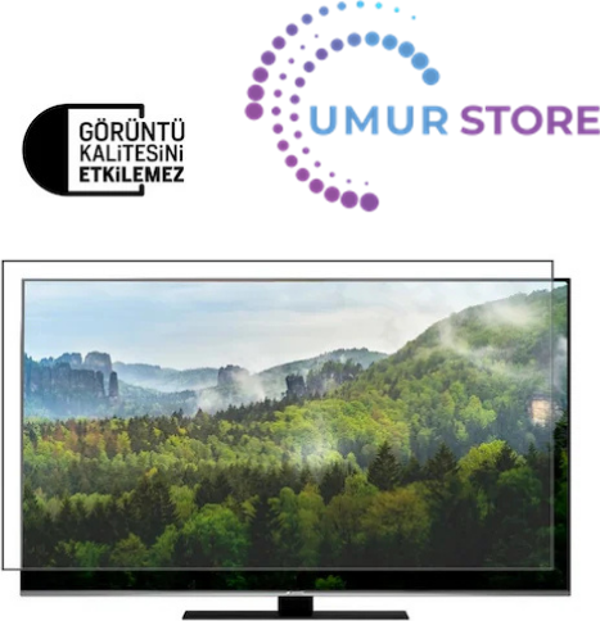 Awox Uyumlu 50" inç 126 cm Tv Ekran Koruyucu - Image 1