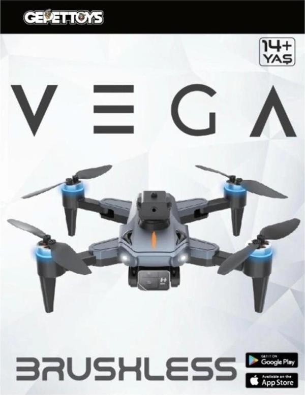 Nessiworld  P18 Vega HD Hareketli Kameralı Drone -Gepettoys - Image 1