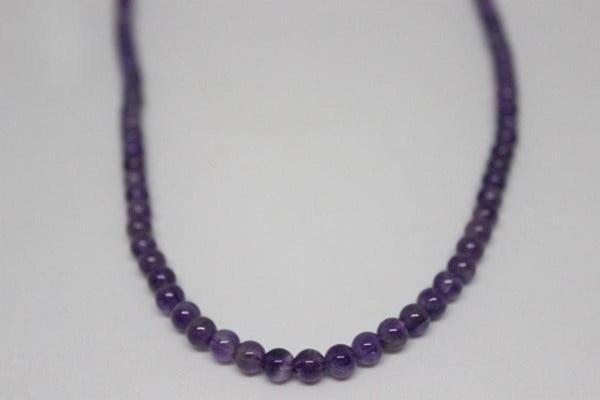 Ametist Taşı Yarım Dizi 4-5mm (18cm Uzunluğundadır) - Image 1