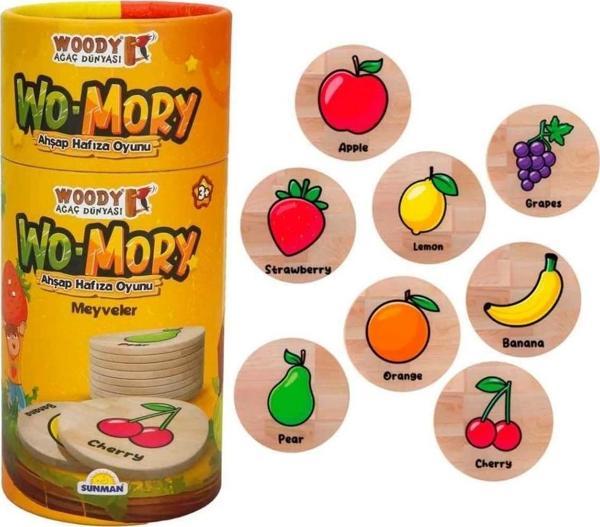 Nessiworld Woody Wo-Mory Ahşap Hafıza Oyunu - Image 1