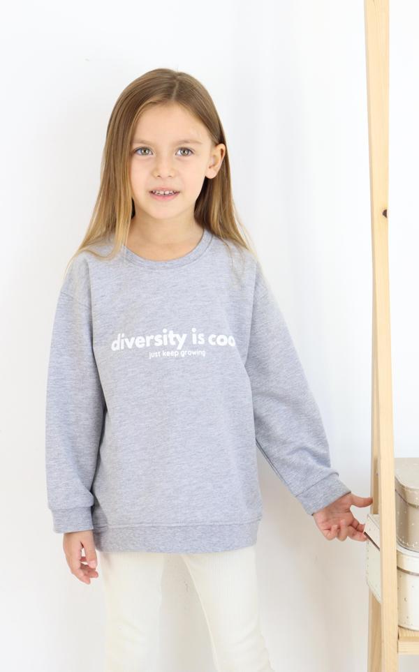 Diversity Baskılı Unisex Sweatshirt - Image 1
