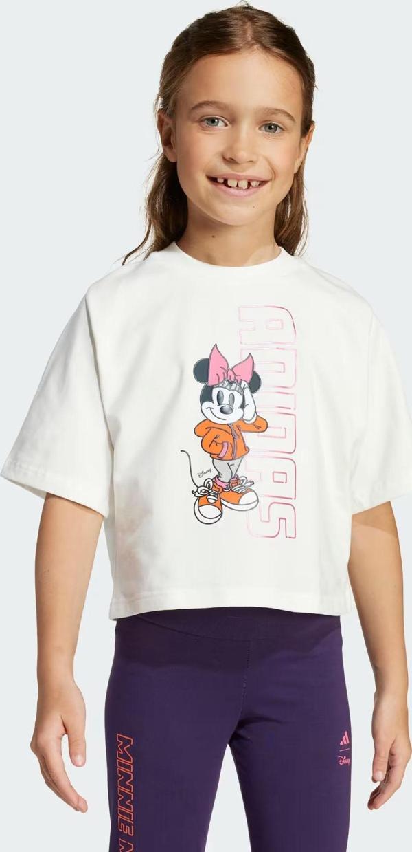 Adidas Çocuk Günlük T-shirt Disney Minnie Mouse Tee Kids Jl9191 - Image 1