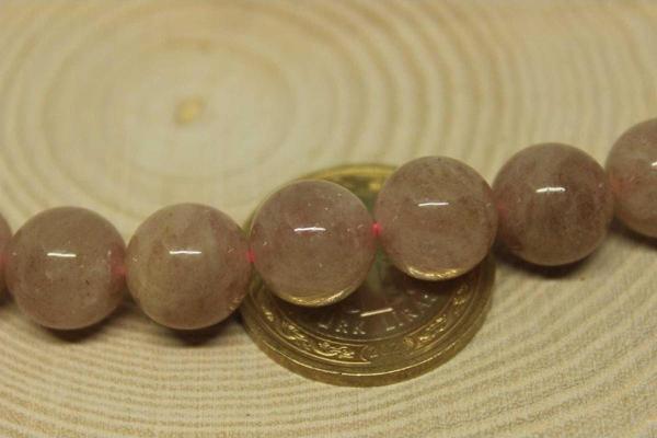 Çilek Kuvars Taşı 12mm/2 Adet - Image 1