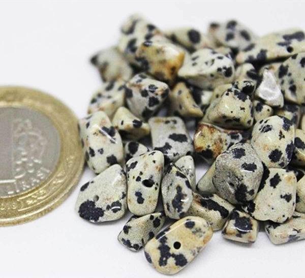 Delikli Jasper Taşı Mini Boy 50 Adet - Image 1