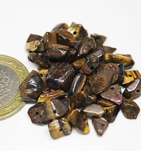 Delikli Kaplangözü Taşı Mini Boy 50 Adet - Image 1