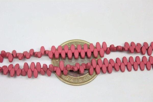 Hematit Taşı Çift Delikli/30 Adet (17510-1) - Image 1
