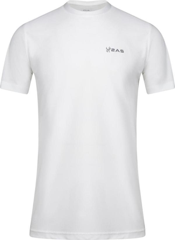 2AS Capri Sıfır Yaka  T-Shirt Beyaz - Image 1