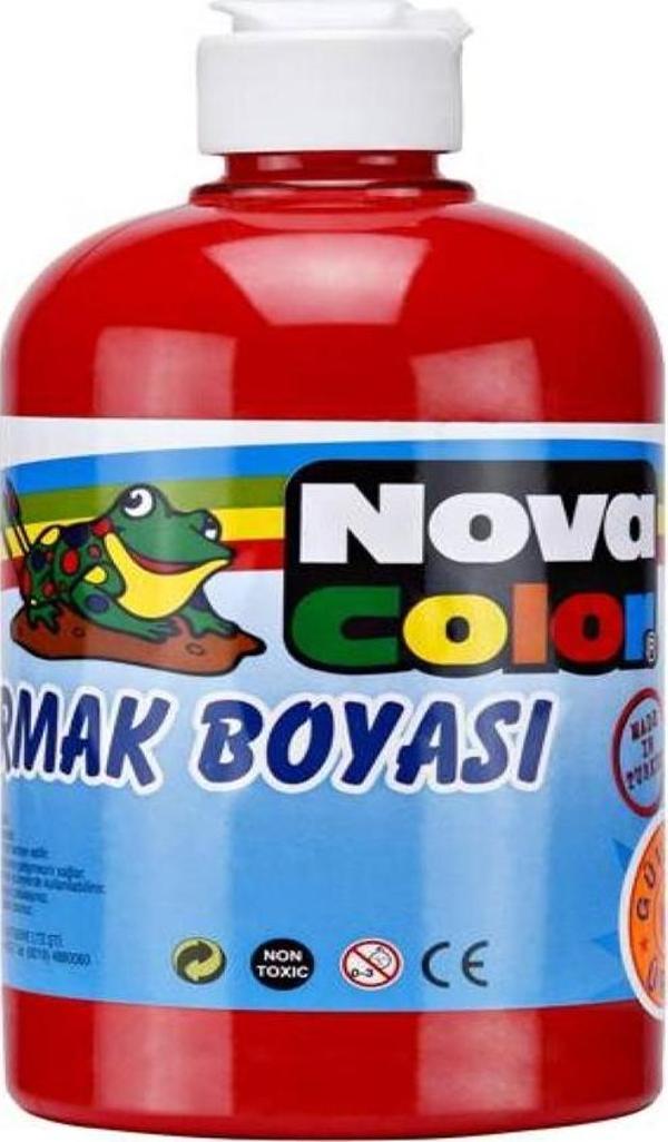 Nova Color Parmak Boyası 500Ml Kırmızı - 2 adet - Image 1