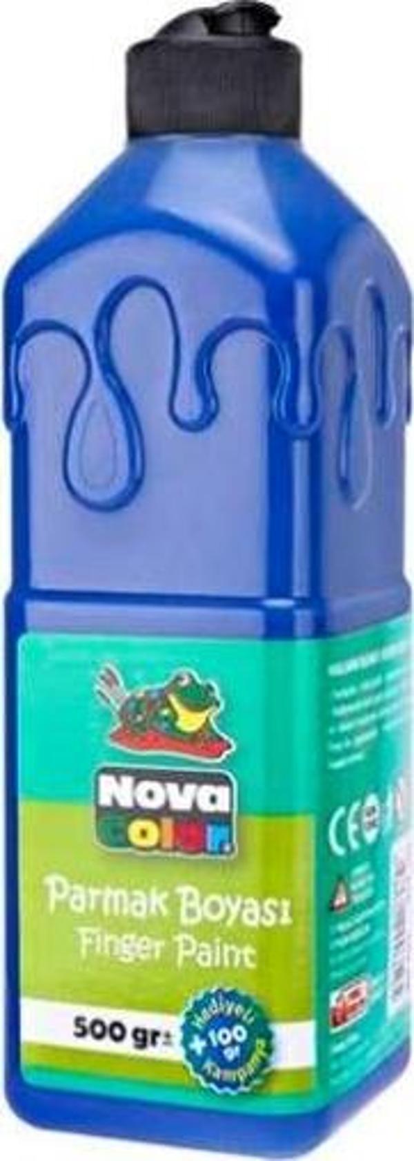 Nova Color Parmak Boyası 500Ml Mavi - 2 adet - Image 1