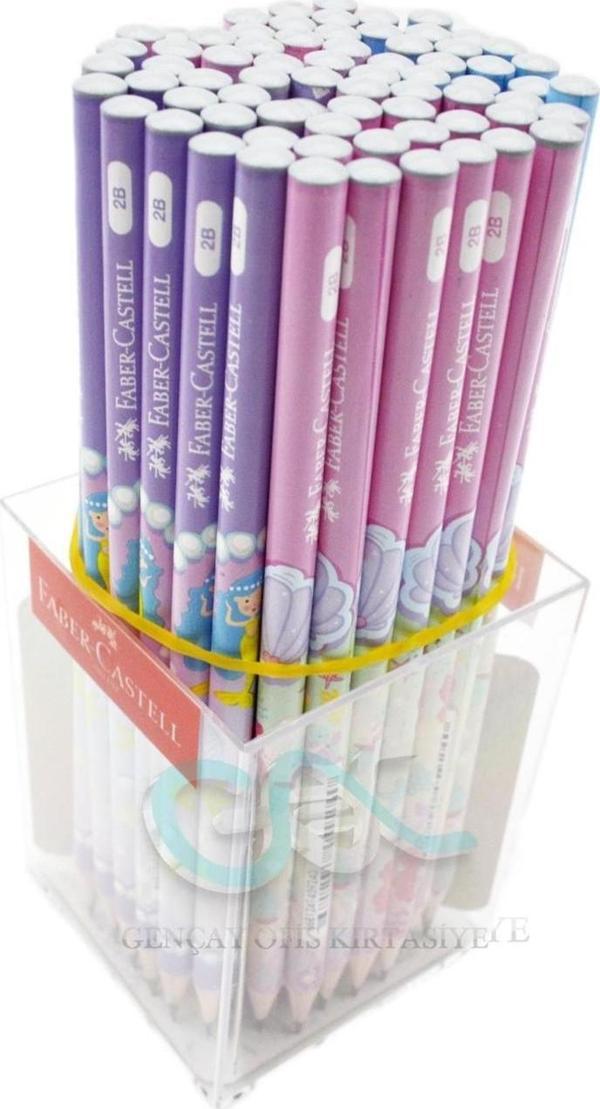 Faber-Castell Kurşun Kalem Denizkızı 2B 5244 000069 (72 Li Paket) - Image 1