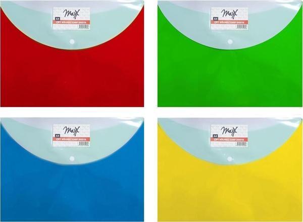 Vinson Maxx A4 Çıtçıtlı Dosya Mx-2019 (12 Li Paket) - Image 1