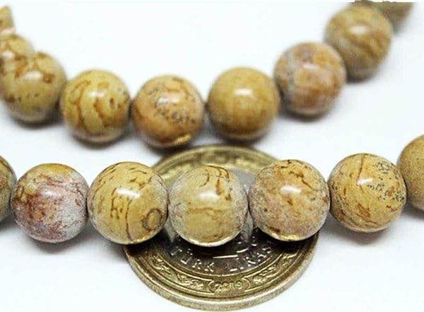 Jasper Taşı 10mm/4 Adet (9923-1) - Image 1