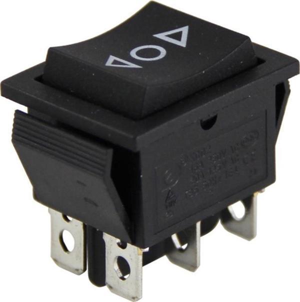 Ayt IC-111 Geniş Işıksız Basmalı 2 Kademeli Anahtar Yukarı Aşağı Ok Simgeli Yaylı On Off Düğme Buton - Image 1