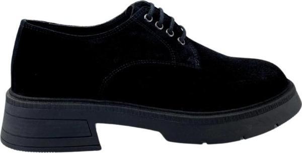  Disparita 257001 Hakiki Süet Loafer Kadın Ayakkabı  - Image 1