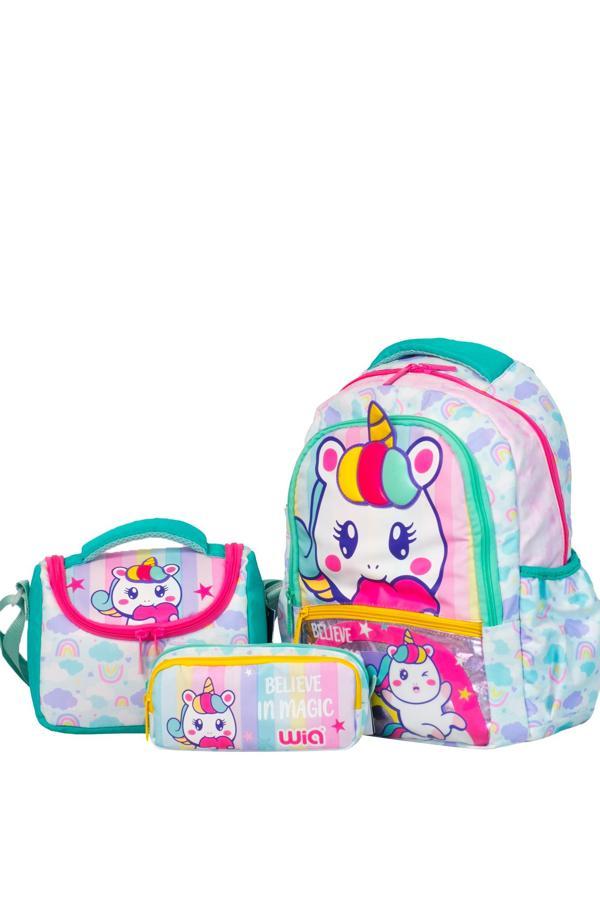 Wia Unicorn Kız Çocuk Okul Seti - Image 1