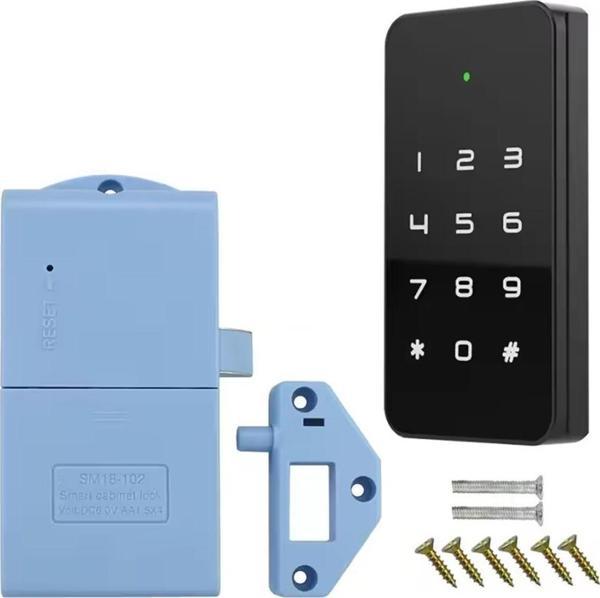 Ayt Powermaster PM-26728 RFID Ve Tuş Panelli Dijital Elektronik Kapı Dolap Kilidi 2'li Paket Şifrematik - Image 1