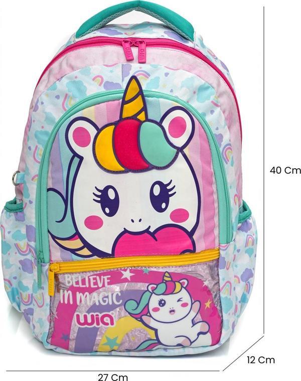 Wia Unicorn Kız Çocuk İlkokul Çantası - Image 1