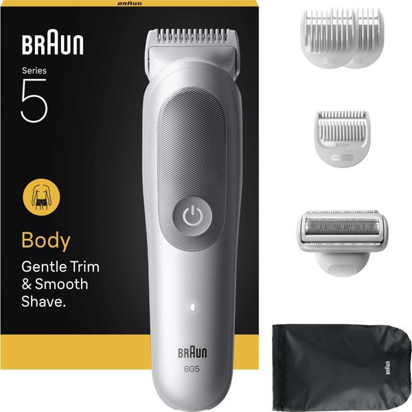 Braun Vücut Tıraş Makinesi Series 5, +6 Aksesuar, Su Geçirmez, BG5550 - Image 1