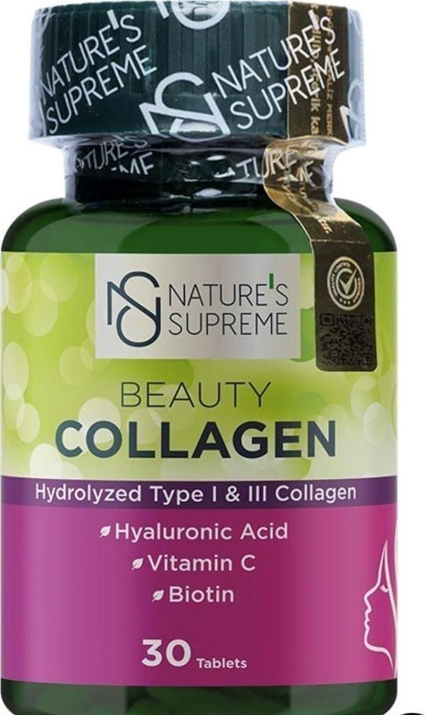  Nature's Supreme Beauty Collagen 30 Tablet - Image 1
