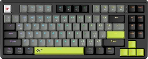 Havit Gamenote KB904L RGB TKL Manyetik Switch Mekanik Gaming (Oyuncu) Klavye  - Image 1