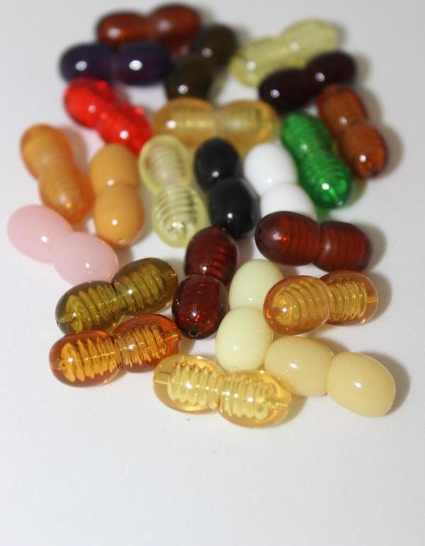 Kehribar Klips, Vidalı Klips Seti 23 Değişik Renk - Image 1
