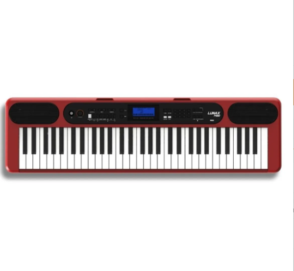 LUNAX PS60 RD 61 TUŞ HASSASİYETLİ ORG KIRMIZI - Image 1