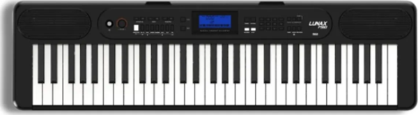 LUNAX PS60 BK 61 TUŞ HASSASİYETLİ ORG SİYAH - Image 1