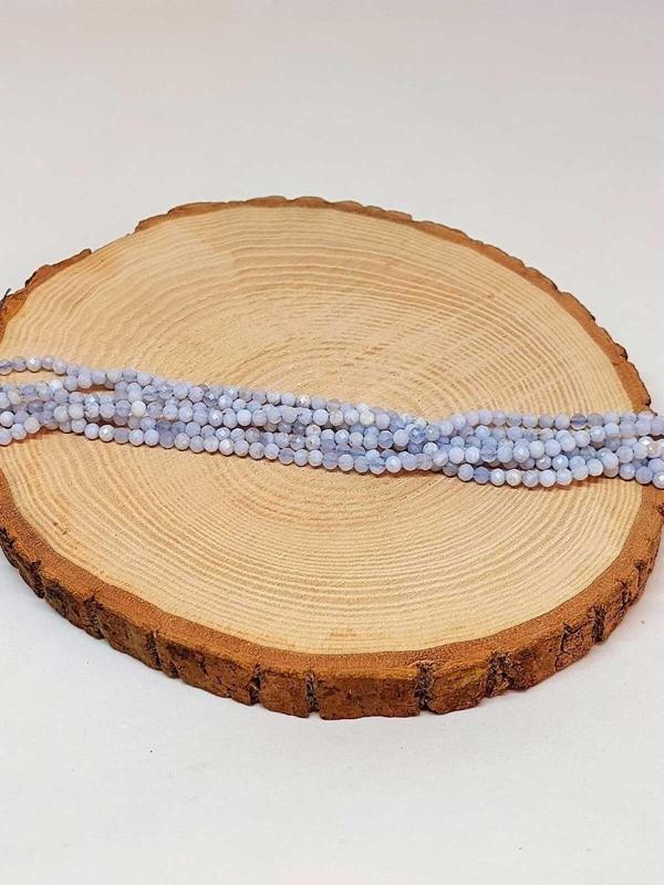 Kalsedon Taşı Dizi 3mm - Image 1