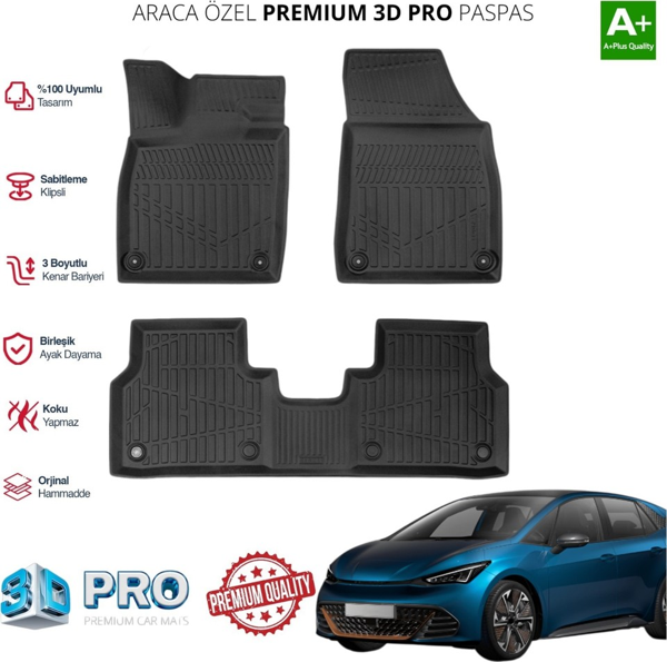 CUPRA BORN ARACA ÖZEL 3D PASPAS 2021 2022 2023 2024 - Image 1