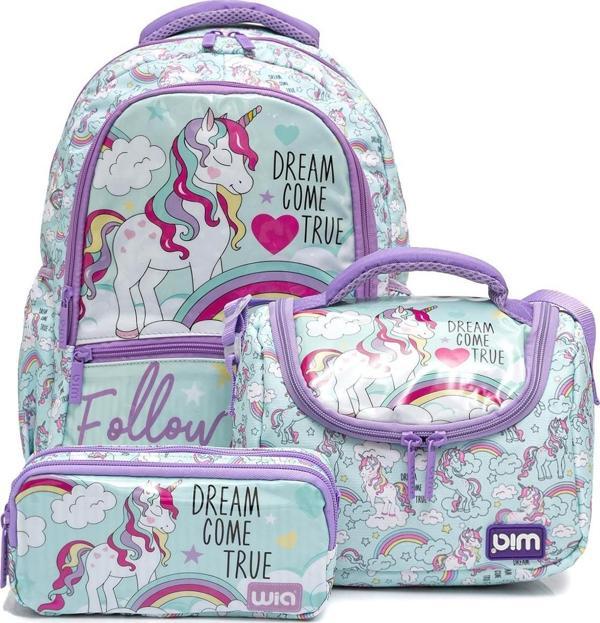 Wia Soft Unicorn Kız Çocuk Okul Seti - Image 1